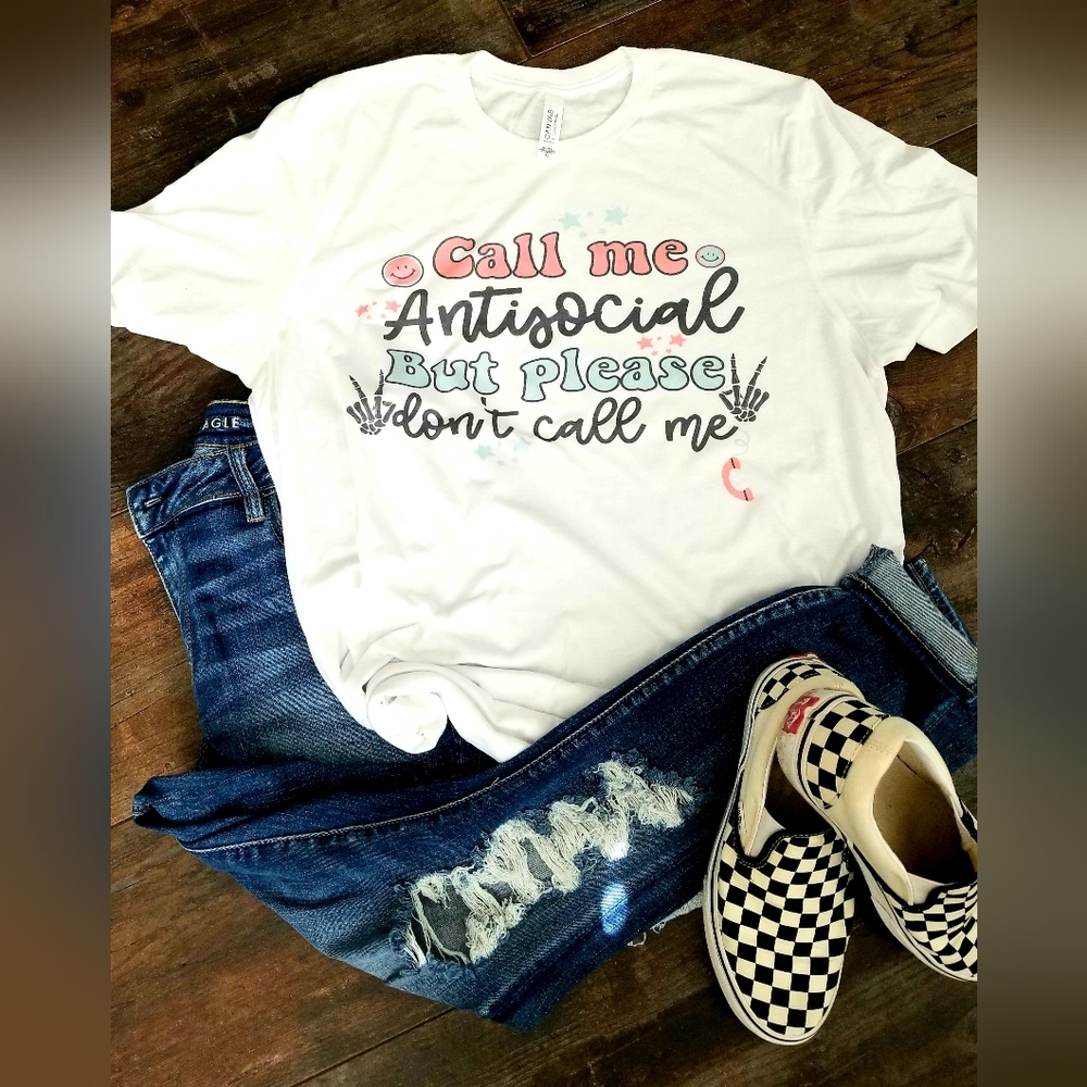 Antisocial tee
